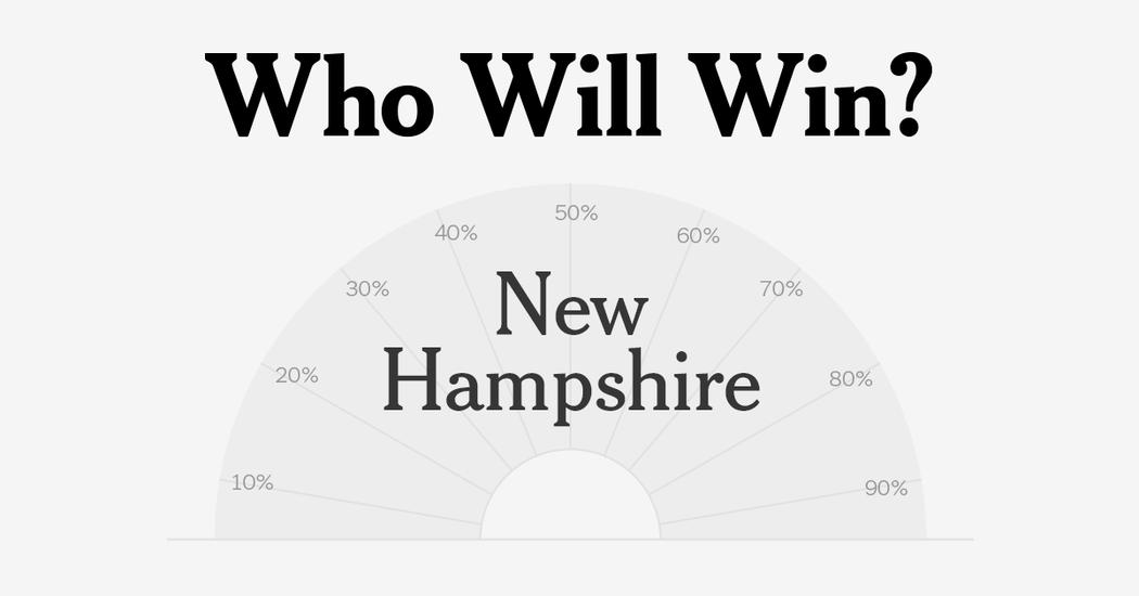 Election Needle: New Hampshire Primary Forecast