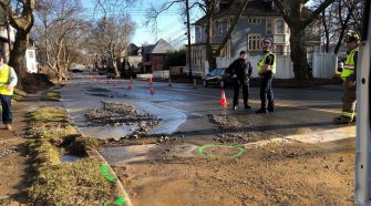 Portion of Route 65 shut down in Avalon due to water main break