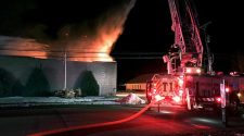 Update: Firefighters battle blaze at Standard Roofing Co. in DeKalb