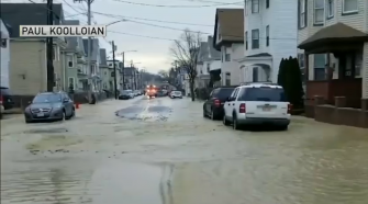 Water Main Break in Chelsea Floods Street, Leaves Damage – NBC Boston