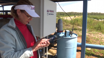 Farmers and growers utilizing technology like tablets and cell phones to keep an eye on our water