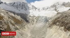 Edinburgh University researchers use drones to map retreating Andes glaciers