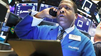 Stocks halted, Dow drops 1,600, virus cases jump