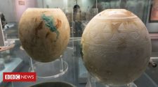 Mysteries of decorated ostrich eggs in British Museum revealed