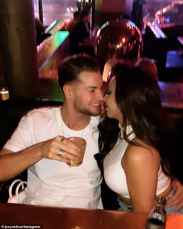 Emotional: It was recently claimed that her ex Chris Hughes was convinced he would be able to get her back after she broke up with him over the phone