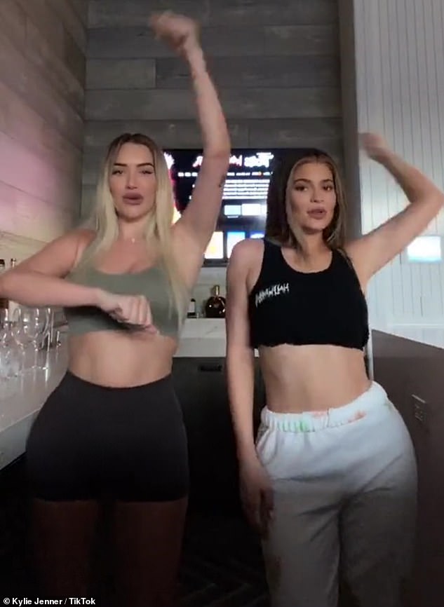 Viral: The two spent some time recording themselves doing TikTok dances