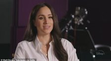 Meghan Markle, 38, sent a message she was focused on her patronages during her interview with Good Morning America as she donned the Smart Works shirt from her charity collection
