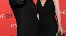 Comedian Ricky Gervais and girlfriend Jane Fallon attend the TIME 100 Gala celebrating the