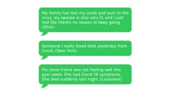Texts To Crisis Hotline Show Mental Health Struggles In Pandemic