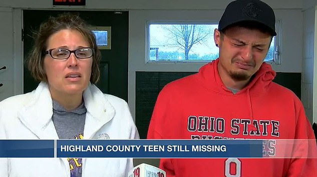 Madison's mother, Melissa Bell (left), and the teen's long-term boyfriend, Cody Mann (right), made emotional pleas for her safe return during the week she was missing