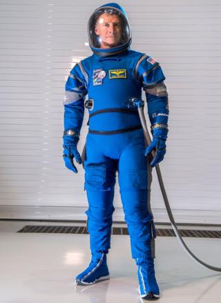 Boeing Blue space suit