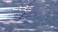 Blue Angels, Thunderbirds Honor Healthcare Workers And First Responders With Formation Flights Over Baltimore – CBS Baltimore