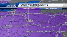 Record-breaking cold possible as temps dip into the 20s in Pittsburgh overnight