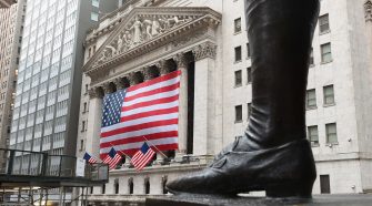 Stocks dip, Trump China press conference looms, Dow up 2% on week