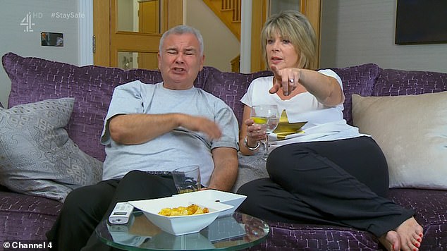 All good: There were no complaints about Ruth and Eamonn seeing as they are a married couple who live in the same household