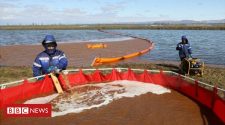 Russian Arctic oil spill pollutes big lake near Norilsk