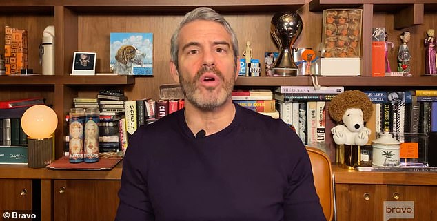 The host: Andy Cohen hosted the show remotely due to the coronavirus pandemic