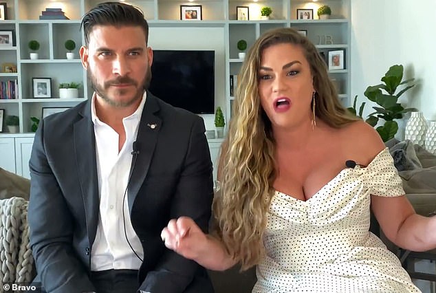 Sticking up: Brittany Cartwright talked about sticking up for her husband