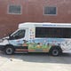 This is the mini-bus bought for the Friendly House through the Coolest Dog contest. The Kiwanis Club is hoping to buy another one through the Purr-fect Cat contest.