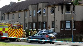 Breaking news: Fatal fire rips through Paisley flat
