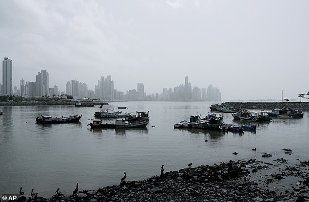 Panama City is shrouded in dust as experts warn air pollution can be especially detrimental for people who are at risk of or suffer from cardiovascular and respiratory illnesses