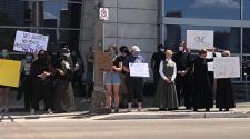 Black Lives Matter Protest Underway in Windsor