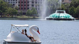 Swan boats return to Lake Eola with new health, safety practices