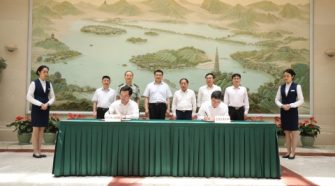 Science and technology agreement between Zhejiang Province and Shanghai Jiao Tong University