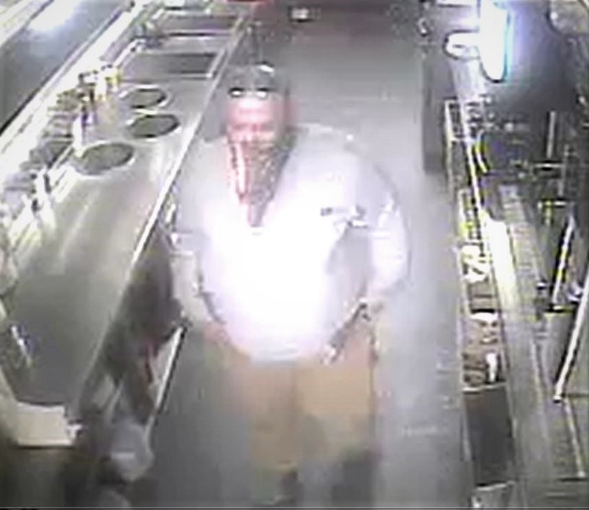 Police in Prattville are seeking this man in a burlgary of the city's IHOP.