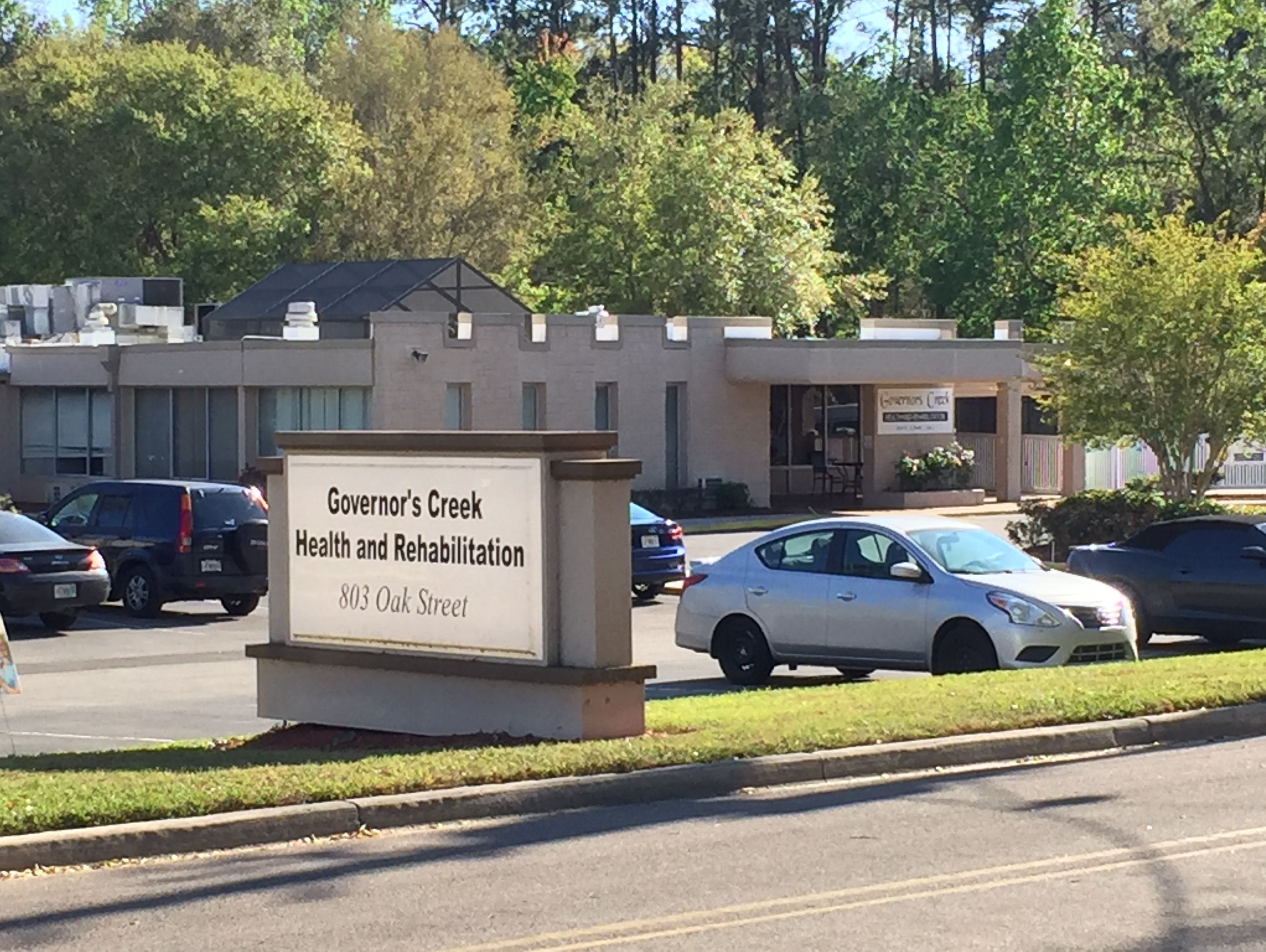 Governors Creek Health and Rehabilitation in Green Cove Springs is one of two Consulate Health Care nursing homes at the center of a federal whistleblower lawsuit. The two homes are accused of putting profits over patients.