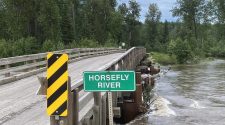 High water levels force closure of Horsefly Lake Road at Horsefly River Bridge – Williams Lake Tribune