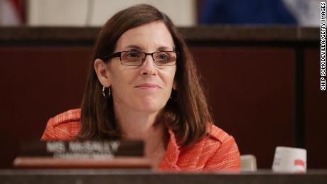 In this May 23, 2017, file photo, Arizona Republican Martha McSally conducts a hearing at the US Capitol in Washington.