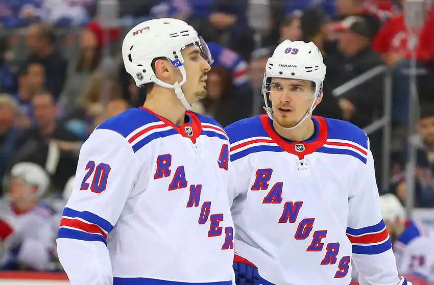 Breaking: Pavel Buchnevich back at Rangers practice