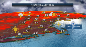 Record-Breaking Temperature Potential Monday – NBC Boston