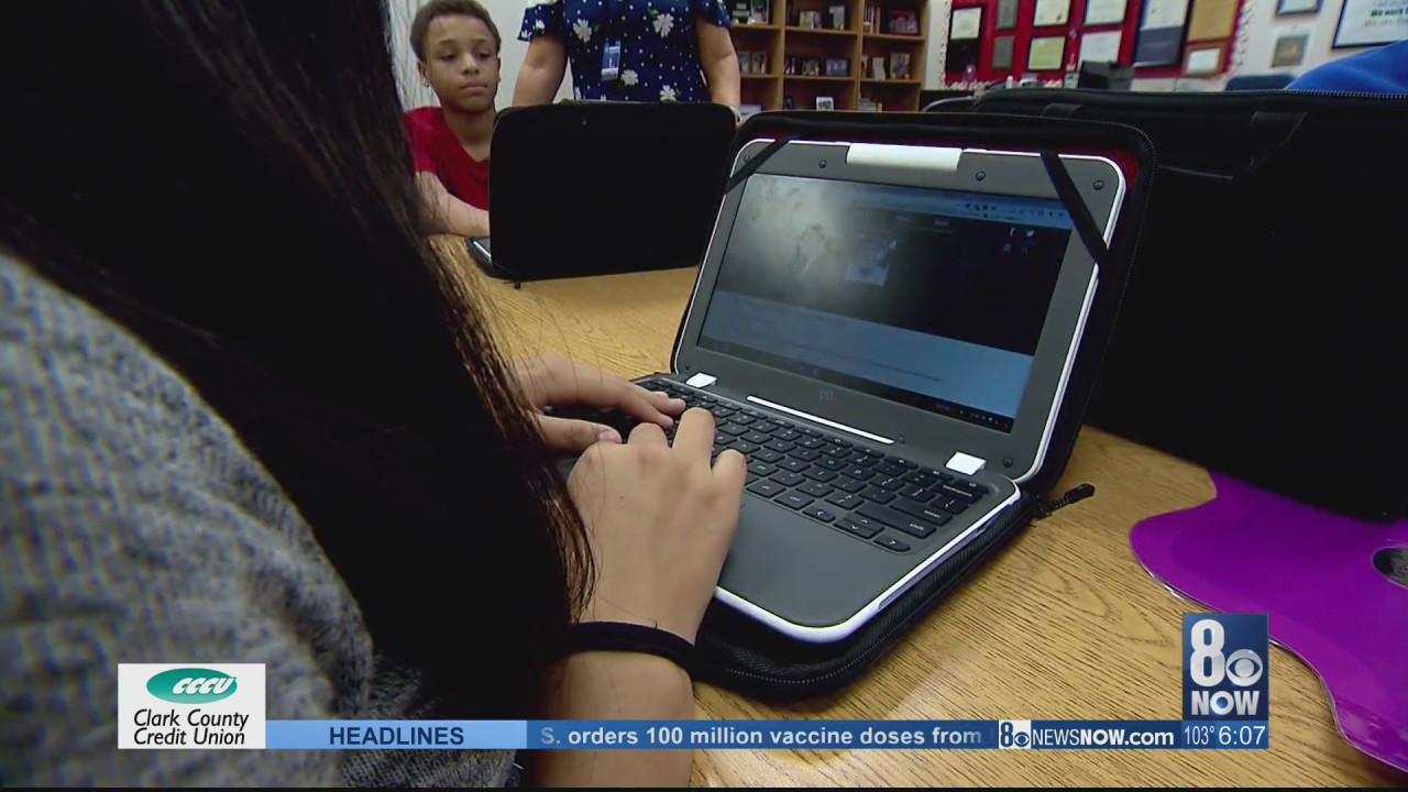 Addressing the challenge of providing technology, internet access to CCSD students
