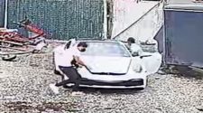 NJ State Police seek three for breaking into Porsche at Wayne tow yard