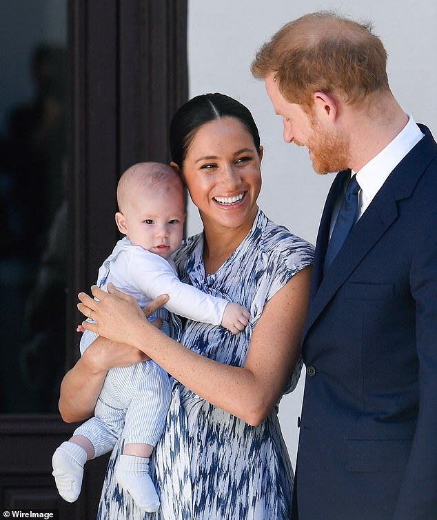 Meghan Markle, 38, and Prince Harry's, 35, son, Archie Harrison, one, is 'just about walking' and 'is loving life in Los Angeles'