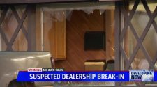 Suspected break-in at Wyoming car dealership