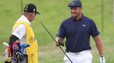 PGA Championship: Bryson DeChambeau snaps driver during opening round