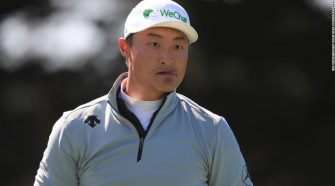 Haotong Li leads PGA Championship with Brooks Koepka within two