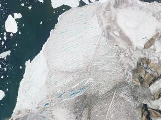 Milne Ice Shelf on 26 July