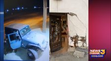 Video captures thieves crash a Jeep into a Coachella store to break-in