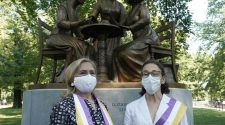 Column: Women break 'bronze ceiling' in Central Park