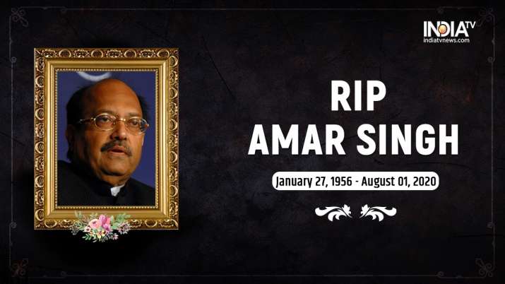 Amar Singh dies at 64