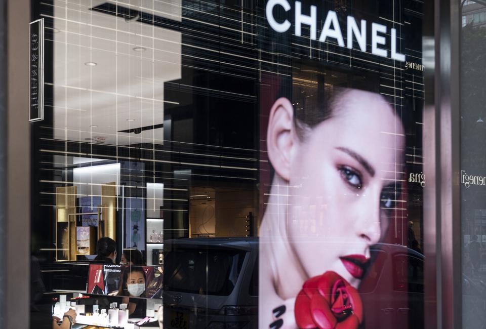 French multinational Chanel clothing and beauty products...