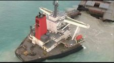 Mauritius oil spill: Wrecked MV Wakashio breaks up