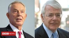 Brexit: Tony Blair and John Major urge MPs to reject bill