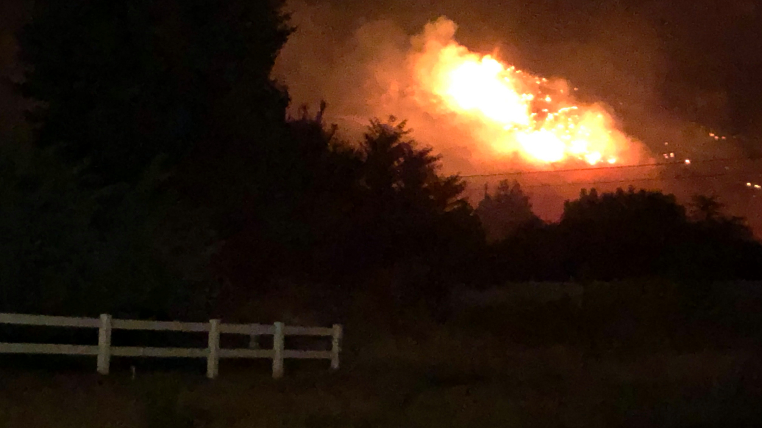 Battle Creek 2 Fire burning above Pleasant Grove, Utah, Saturday, September 12, 2020.