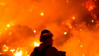 Fires raging in California