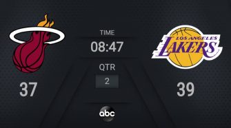 Heat @ Lakers | NBA on ABC Live Scoreboard | #NBAFinals Presented by YouTube TV